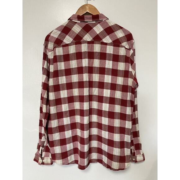 Patagonia Shirt Men’s‎ XL Red Plaid Organic Cotton Gorpcore Camping Hiking - Picture 2 of 6